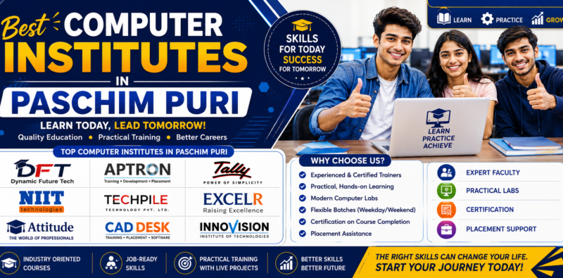 Best Computer Institutes In Paschim Puri
